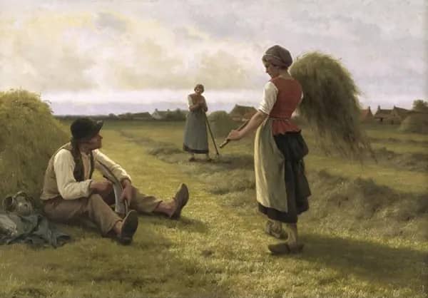 Harvest by Frans van Kuyck | Oil Painting Reproduction