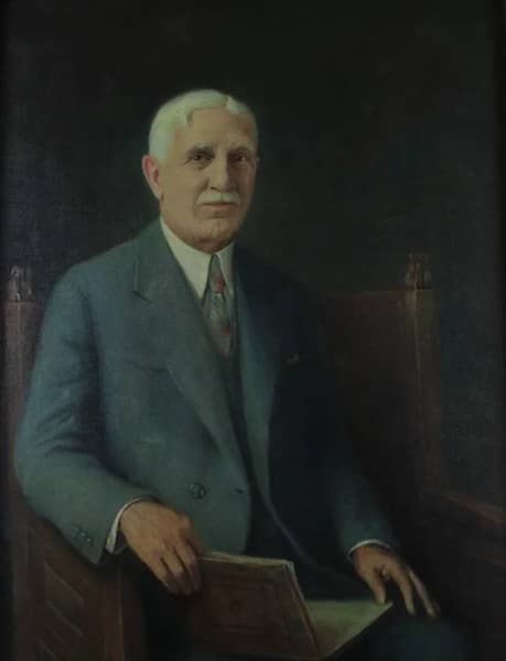 Portrait of Edward M Ayers The Founder of the Zanesville Art | Oil Painting Reproduction