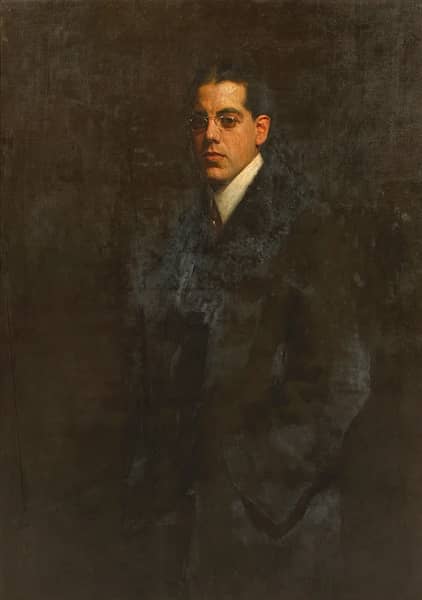 Portrait of F W Ancott by Edmund Hodgson Smart | Oil Painting Reproduction