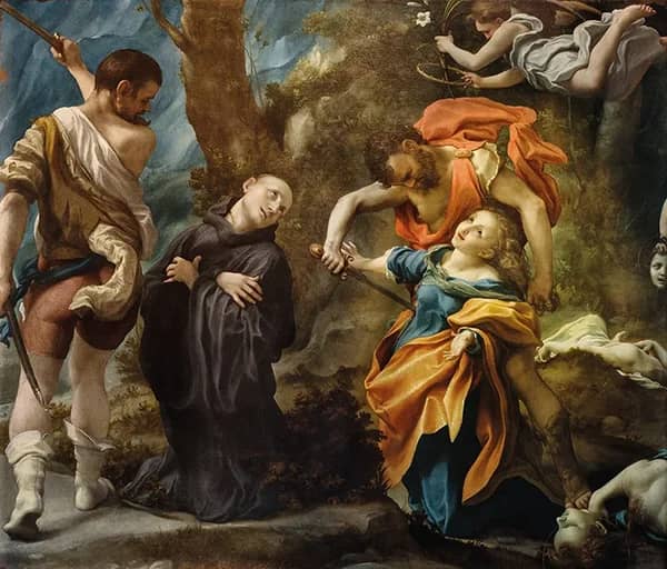 The Martyrdom of Four Saints 1523 | Oil Painting Reproduction