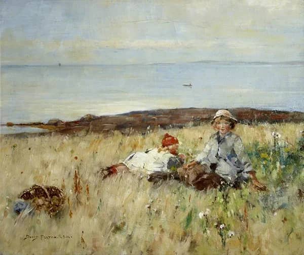 Autumn Morning by David Fulton | Oil Painting Reproduction