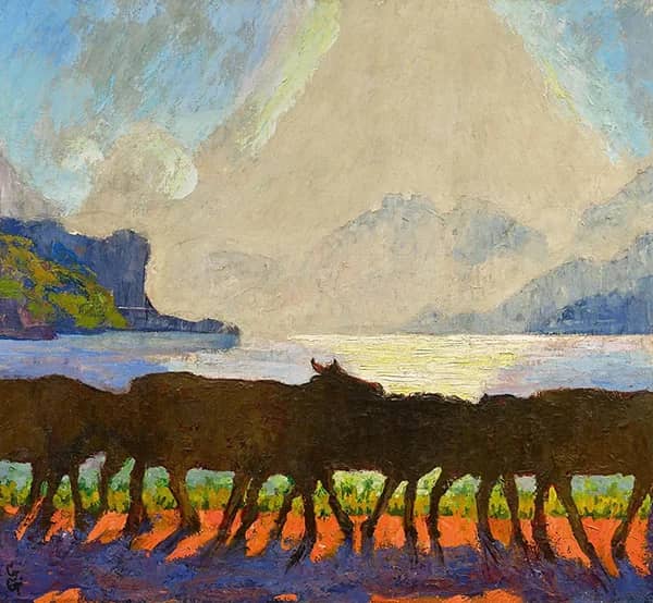 Morning in Maloggia 1927 | Oil Painting Reproduction
