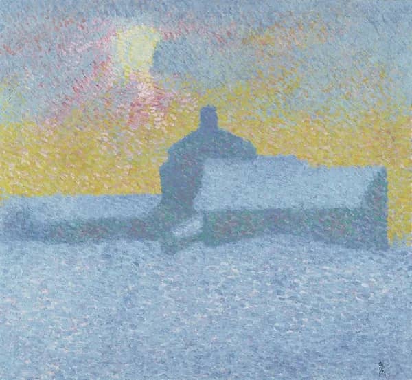 Winter Fog Winter in Maloja 1910 | Oil Painting Reproduction