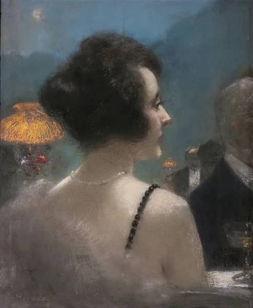An Elegant Lady by Henri Gervex | Oil Painting Reproduction
