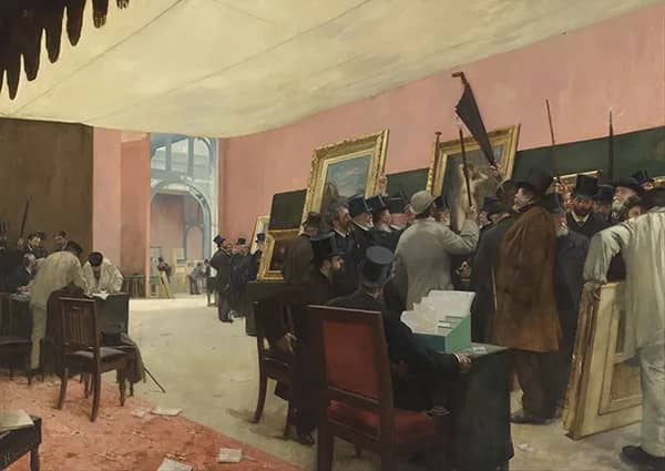 A Session of the Painting Jury 1884 | Oil Painting Reproduction