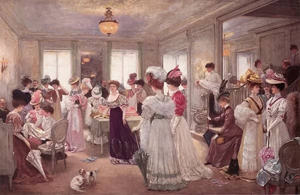 Five Hours at Paquin 1906 by Henri Gervex | Oil Painting Reproduction