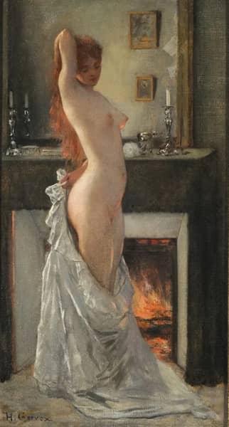 Parisina in Her Toilet by Henri Gervex | Oil Painting Reproduction