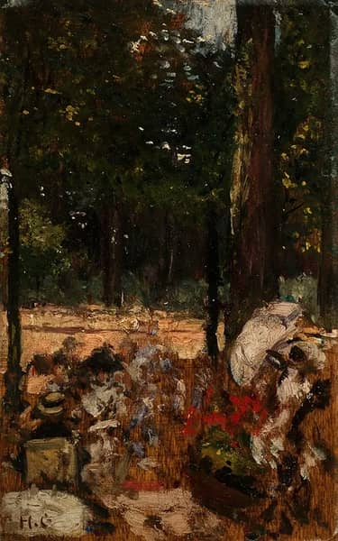 Study for the Circle of the Island of Puteaux I 1907 | Oil Painting Reproduction