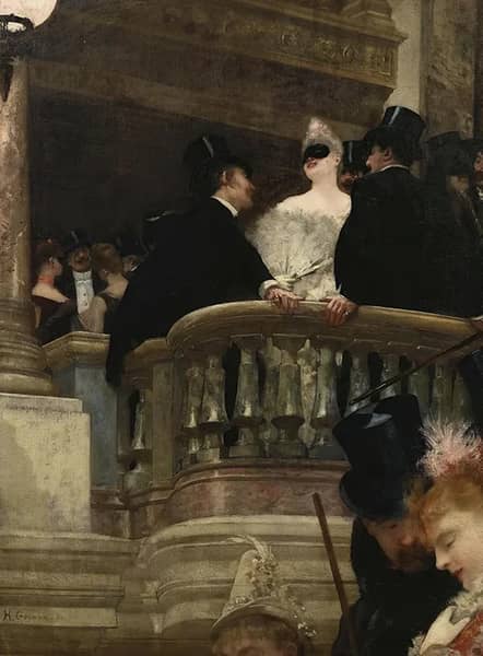 The Opera Ball by Henri Gervex | Oil Painting Reproduction