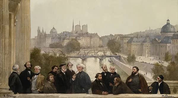 The Panorama of the Century by Henri Gervex | Oil Painting Reproduction