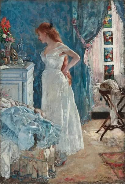 The Toilet 1878 by Henri Gervex | Oil Painting Reproduction