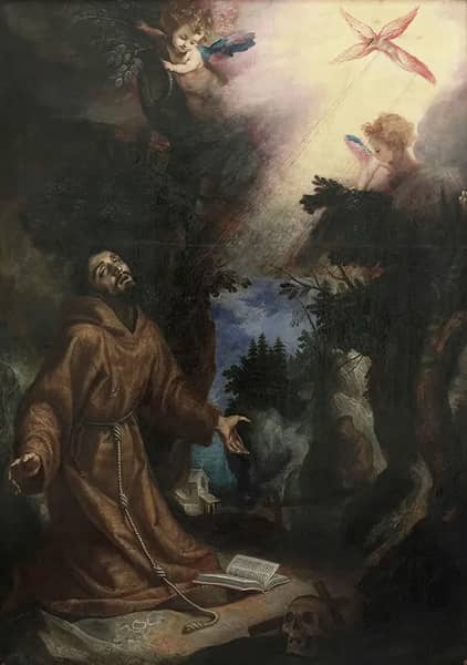 St Francis Receives the Stigmata by Cigoli | Oil Painting Reproduction
