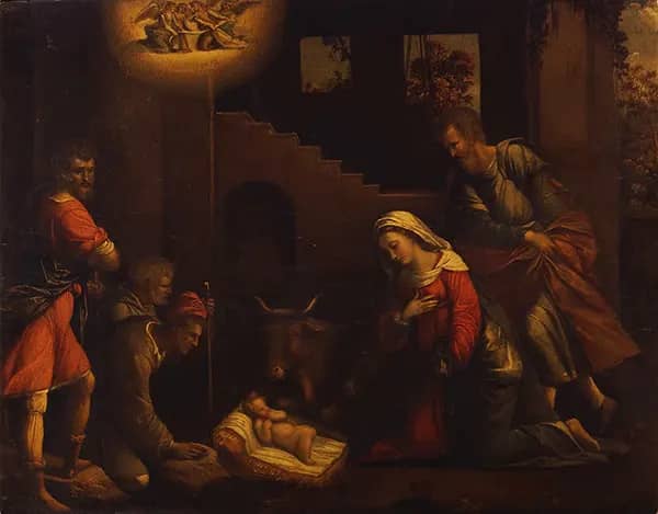 Adoration of the Shepherds by Garofalo | Oil Painting Reproduction
