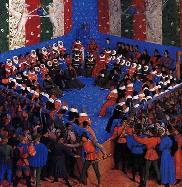 Cases of Noble Men and Women by Jean Fouquet | Oil Painting Reproduction