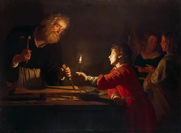 Childhood of Christ c1620 | Oil Painting Reproduction