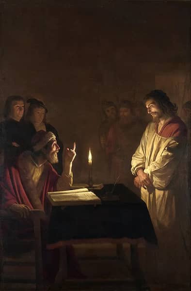 Christ before the High Priest c1617 | Oil Painting Reproduction