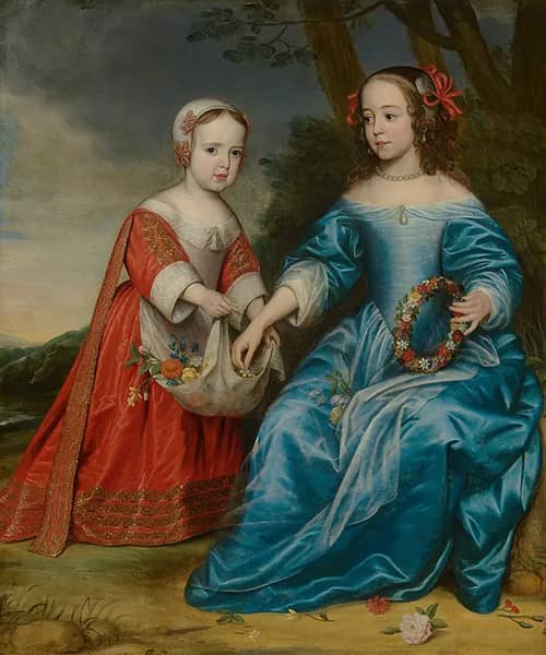 Double Portrait of Prince William III | Oil Painting Reproduction