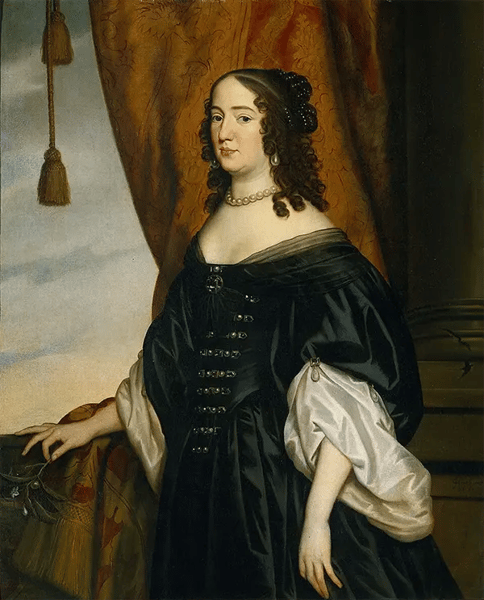 Portrait of Amalia van Solms 1650 | Oil Painting Reproduction