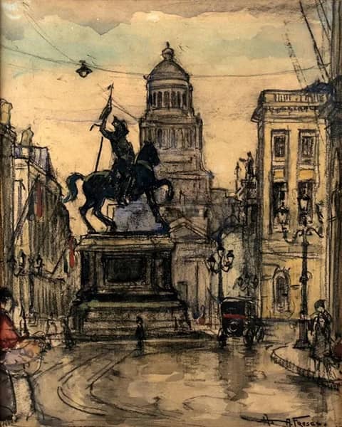 The Hague by Abraham Fresco | Oil Painting Reproduction
