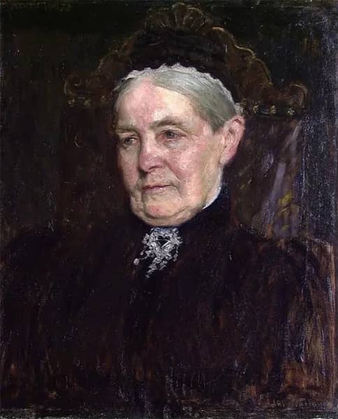Portrait of Mrs Henriette Diriks Born Munch 1897 | Oil Painting Reproduction