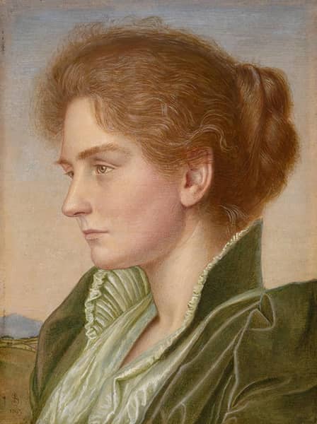 Portrait of Gertrude Southall 1893 | Oil Painting Reproduction
