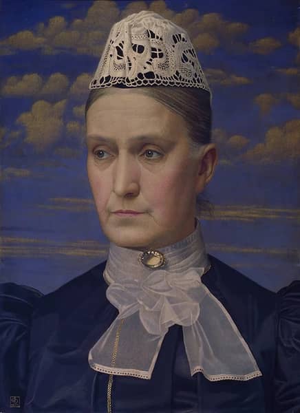 Portrait of The Artists Mother 1902 | Oil Painting Reproduction
