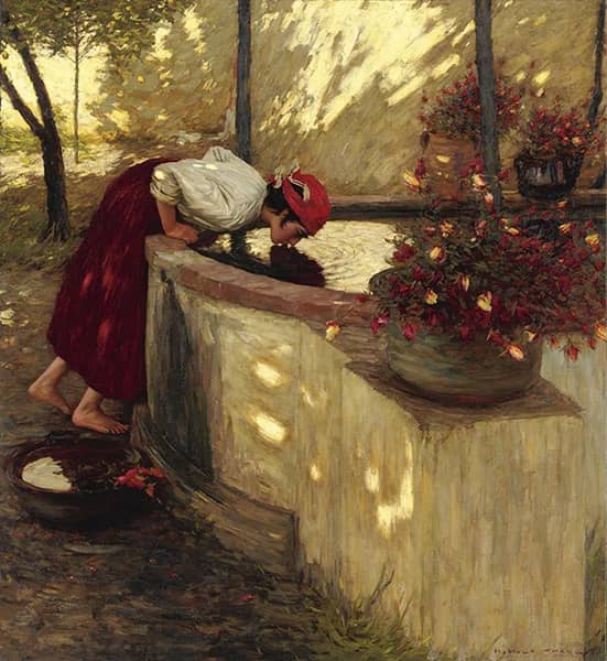 Ligurian Roses c1909 | Oil Painting Reproduction