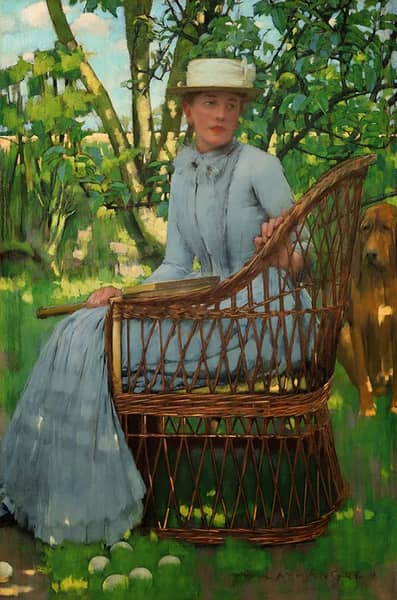 Resting after the Game Kate La Thangue | Oil Painting Reproduction