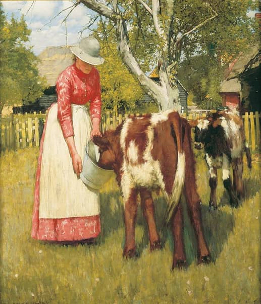 The First Meal c1894 | Oil Painting Reproduction