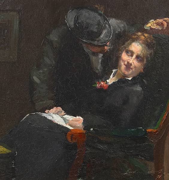 Do you Love me by David Oyens | Oil Painting Reproduction