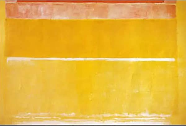 No 20 Yellow Expanse | Oil Painting Reproduction