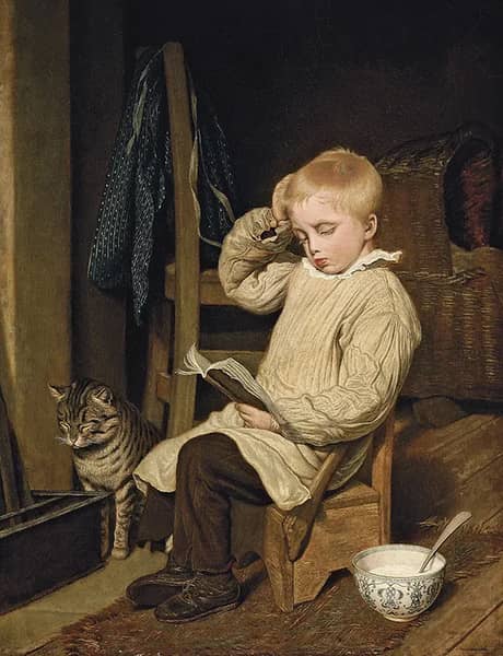 The Hard Word c1810 by Jacques-Laurent Agasse | Oil Painting Reproduction