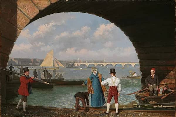 Landing at Westminster Bridge 1818 | Oil Painting Reproduction