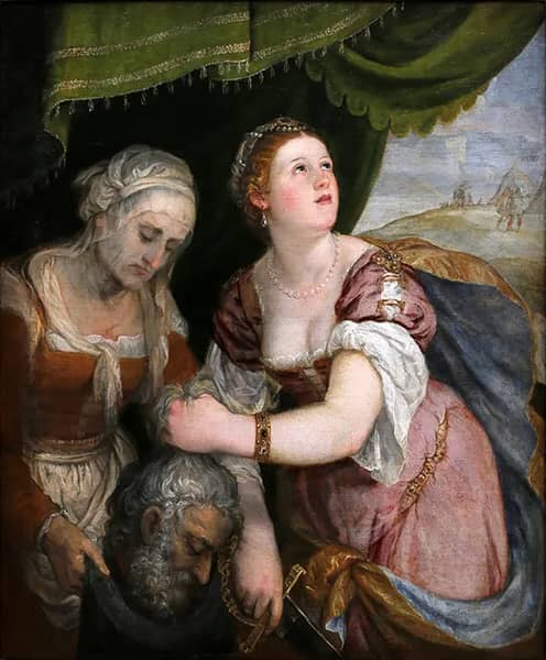 Judith with the Head of Holofernes c1548 | Oil Painting Reproduction