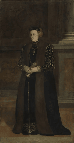 Portrait of Veronika Vohlin 1552 | Oil Painting Reproduction