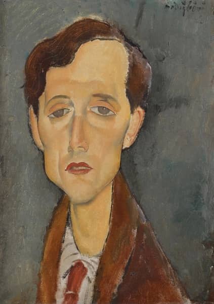 Portrait of Franz Hellens 1919 | Oil Painting Reproduction