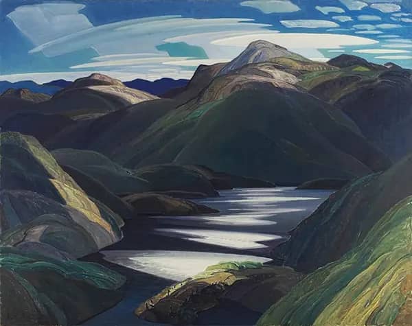 Light and Shadow by Franklin Carmichael | Oil Painting Reproduction