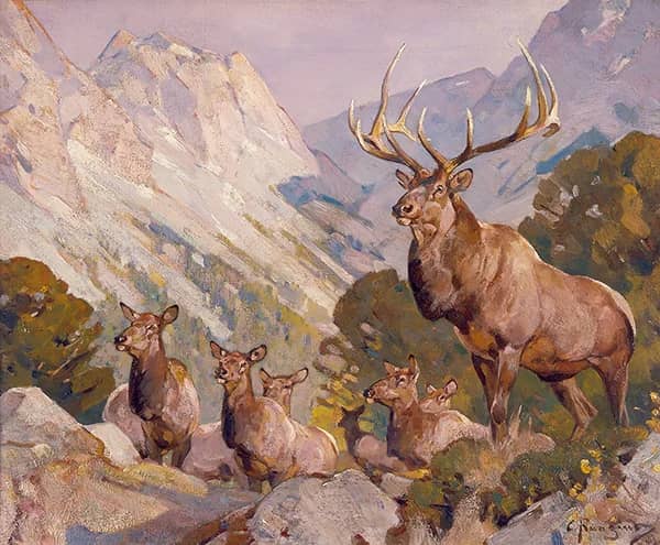 At the Head of the Green River 1937 | Oil Painting Reproduction