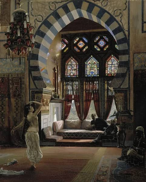 Almee an Egyptian Dancer c1883 | Oil Painting Reproduction