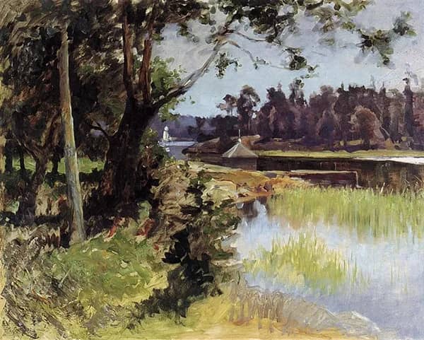 Kulosaaren Salmi 1895 by Gunnar Berndtson | Oil Painting Reproduction