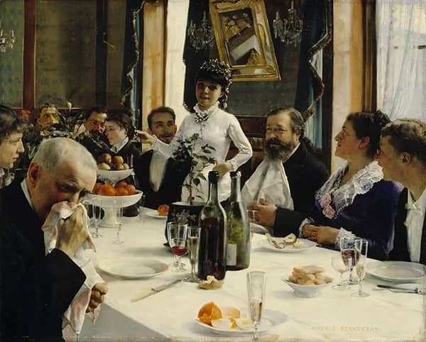 The Bride's Song 1881 by Gunnar Berndtson | Oil Painting Reproduction