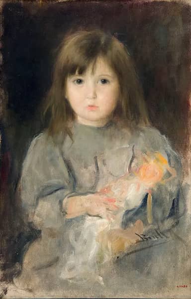 Portrait of the Artist's Daughter 1900 | Oil Painting Reproduction