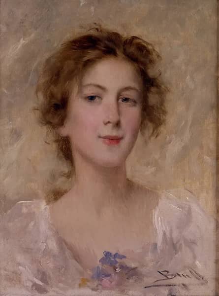 Springtime 1906 by Joan Brull | Oil Painting Reproduction