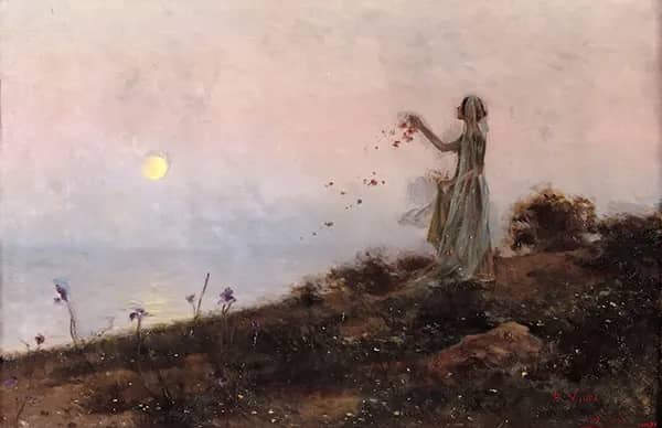 Twiligh 1899 by Joan Brull | Oil Painting Reproduction