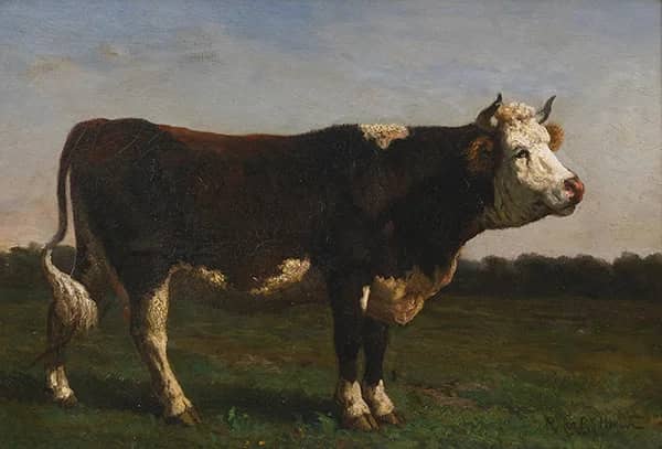 King of the Herd by Rosa Bonheur | Oil Painting Reproduction