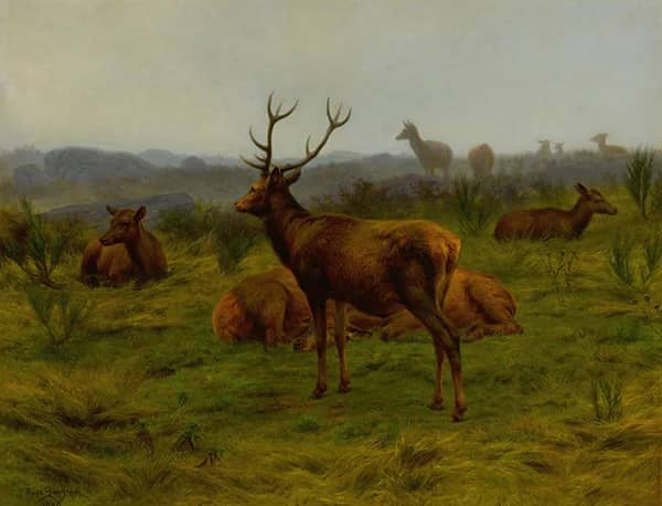 The Monarch of the Herd 1868 by Rosa Bonheur | Oil Painting Reproduction