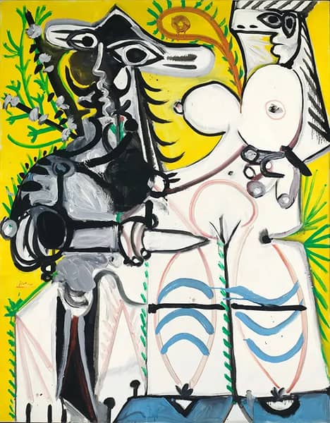 Man and Woman by Pablo Picasso | Oil Painting Reproduction