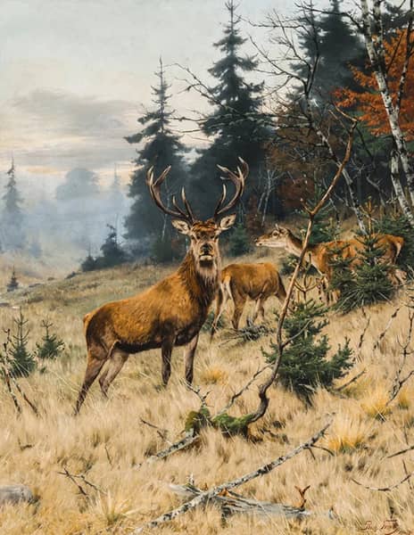 Monarch of the Whispering Pines 1891 | Oil Painting Reproduction