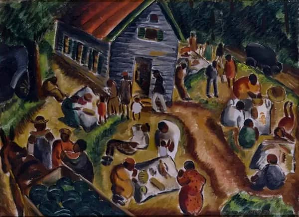 Harmony 1933 by Malvin Gray Johnson | Oil Painting Reproduction