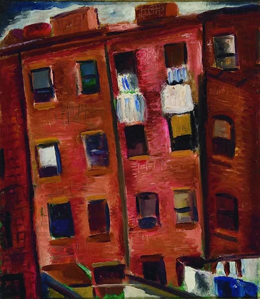 Tenements 1933 by Malvin Gray Johnson | Oil Painting Reproduction